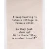 She She Boutique Kitchen Tea Towel - Takes A Village