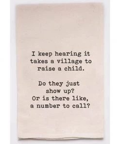 She She Boutique Kitchen Tea Towel - Takes A Village