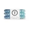 Teleties Small Coil Hair Tie Set - Blue Sapphire 1 Teleties Small Coil Hair Tie Set - Blue Sapphire