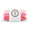 Teleties ACCESSORIES Small Coil Hair Tie Set - Think Pink