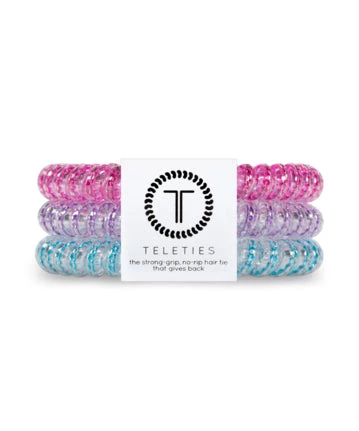 She She Boutique Small Coil Hair Tie Set - Bling It On 3 She She Boutique Small Coil Hair Tie Set - Bling It On