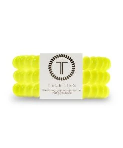 She She Boutique Small Coil Hair Tie Set - Flashbulb ACCESSORIES