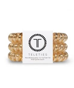 She She Boutique Large Coil Hair Tie - Good As Gold ACCESSORIES