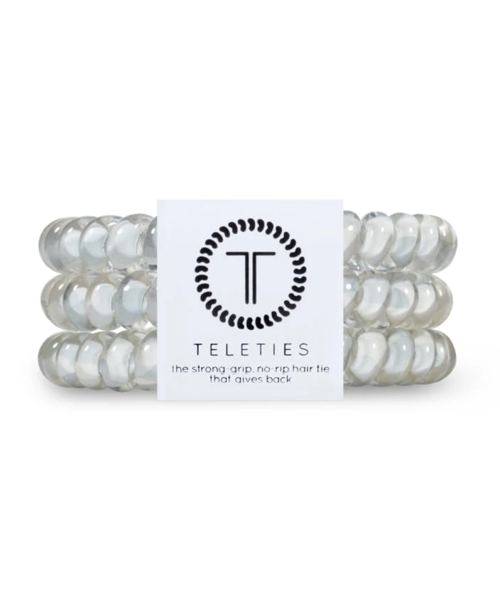 Teleties ACCESSORIES Small Coil Hair Tie Set - Grey Hound 3 Teleties ACCESSORIES Small Coil Hair Tie Set - Grey Hound