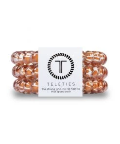 Teleties Small Coil Hair Tie Set - Giraffe