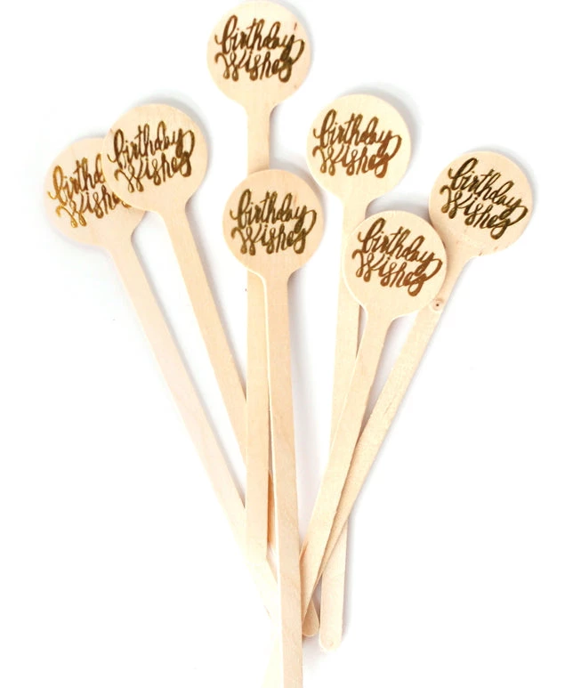 She She Boutique GIFTS Birthday Wishes Beverage Stirrers 3 She She Boutique GIFTS Birthday Wishes Beverage Stirrers