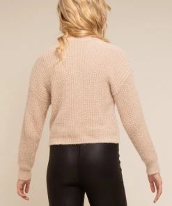 She She Boutique Belle Sweater - Oat CLOTHING