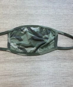 She She Boutique ACCESSORIES Face Mask - Olive Camo Print