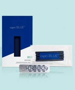 She She Boutique GIFTS Capri Blue Car Diffuser + Refill - Volcano