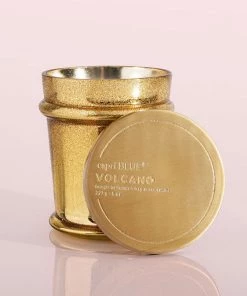 Capri Blue Glitz Found Glass Candle - Volcano Scent GIFTS