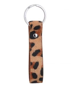 She She Boutique Animal Print Key Ring - Cheetah ACCESSORIES