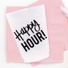 She She Boutique GIFTS Frosted Cups, Set Of 10 - Happy Hour