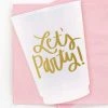 She She Boutique Frosted Reusable Cup Set 0f 10 - Let's Party
