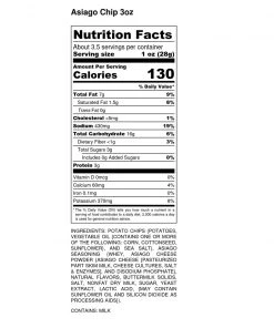 She She Boutique Wine Chips - Asiago