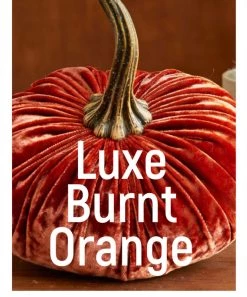 She She Boutique Large Velvet Pumpkins - Gold, Ivory, Brass, Orange, Sand, Olive OR Rust 19 She She Boutique Large Velvet Pumpkins - Gold, Ivory, Brass, Orange, Sand, Olive OR Rust