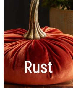 She She Boutique Large Velvet Pumpkins - Gold, Ivory, Brass, Orange, Sand, Olive OR Rust 14 She She Boutique Large Velvet Pumpkins - Gold, Ivory, Brass, Orange, Sand, Olive OR Rust